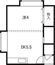 コーポ安暖手の間取り画像