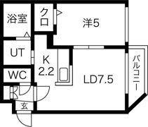 プレミアシティ美園の間取り画像