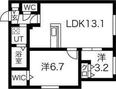 ラグナベルデ北9条の間取り画像