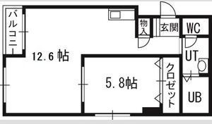 ハウスオブリザ南9条の間取り画像
