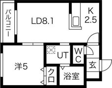 MTガーデンEastの間取り画像