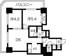 ジュエルタワーの間取り画像