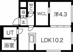 L/R N18の間取り画像