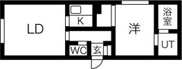 グランメール本郷通南の間取り画像