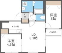 アオアクアN24の間取り画像
