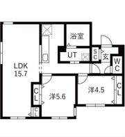 Harness麻生（ハーネスアサブ）の間取り画像