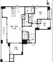 ル・ノール平岸2条の間取り画像