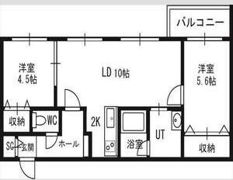 トロワブランの間取り画像