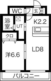 VEINT CUATROの間取り画像