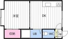 パレロワイヤル（北区）の間取り画像