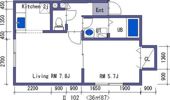 ツインパティオIIの間取り画像