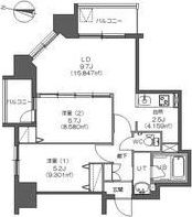 レジディア南一条イーストの間取り画像