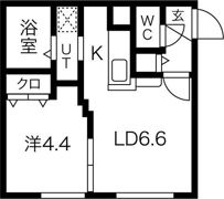 EXCEL平岸A棟の間取り画像
