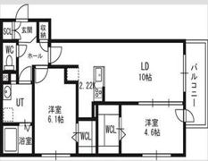 アルファスクエア北12西3の間取り画像