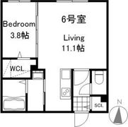 Augusta伏見の間取り画像
