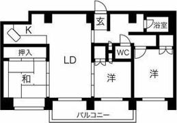 KS平岸の間取り画像