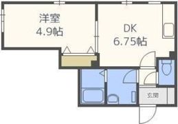 CASA西町グランデA棟の間取り画像