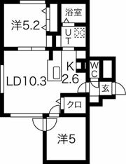 Wonderwall栄通の間取り画像