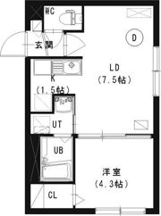 シティレジデンス北34条の間取り画像