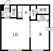 HARUSAKU行啓通の間取り画像