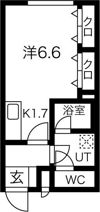 ミラネーゼ大通東 南館の間取り画像