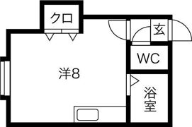 ライフステージ新道東A棟の間取り画像