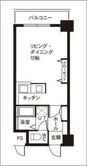 ライオンズMS第5大通の間取り画像