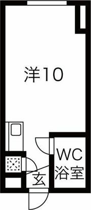 パークコート中の島の間取り画像
