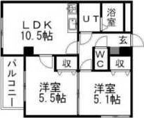 REEF suiteの間取り画像