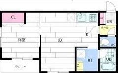 LA・MAISON月寒公園の間取り画像