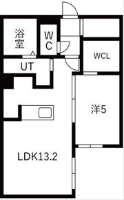 Pine hills北23条（北23西8MS）の間取り画像