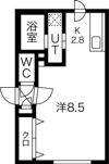 Blanc Noir N9の間取り画像