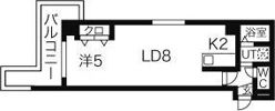 平岸パークヒルハイツの間取り画像