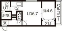 セカンドアベニューBの間取り画像