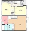 ベルリード西町B棟の間取り画像
