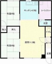 ツチモトハイムの間取り画像