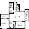 ブランシャールALAIN西町の間取り画像