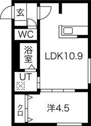 Ta-Ri-Ru学園前の間取り画像