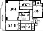 ポラリス伏見の間取り画像