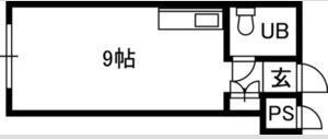 ジュネスコート22の間取り画像