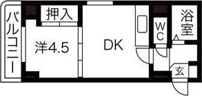 グランビュー中島公園の間取り画像