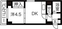 グランビュー中島公園の間取り画像