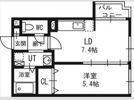 シャトーアンジュラスの間取り画像
