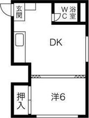 セブンテンハイツの間取り画像