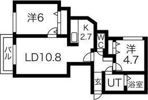コローレ琴似の間取り画像