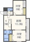 ヴィラ新札幌 幸の間取り画像