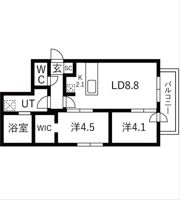 Balboni山鼻（バルボーニ山鼻）の間取り画像
