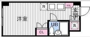 アルファビル大通西17の間取り画像