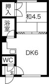 高田ハイツの間取り画像