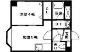 恵比寿第2ハイツの間取り画像
